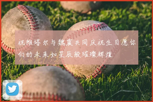祝维塔尔与魏震共同庆祝生日愿你们的未来如星辰般璀璨辉煌