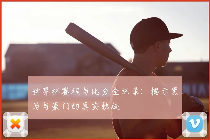 世界杯赛程与比分全记录：揭示黑马与豪门的真实轨迹