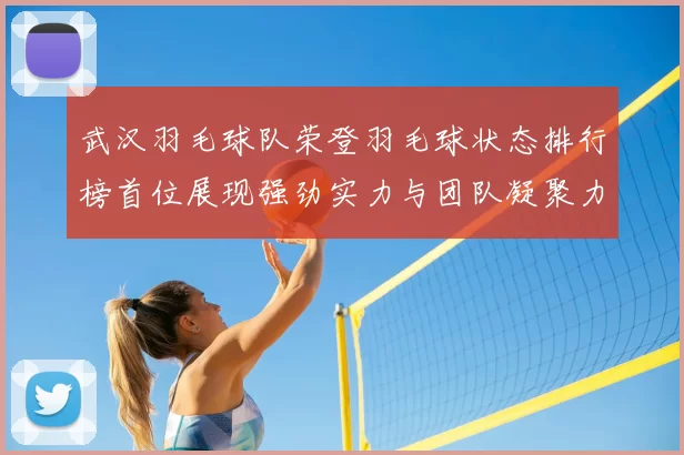 武汉羽毛球队荣登羽毛球状态排行榜首位展现强劲实力与团队凝聚力