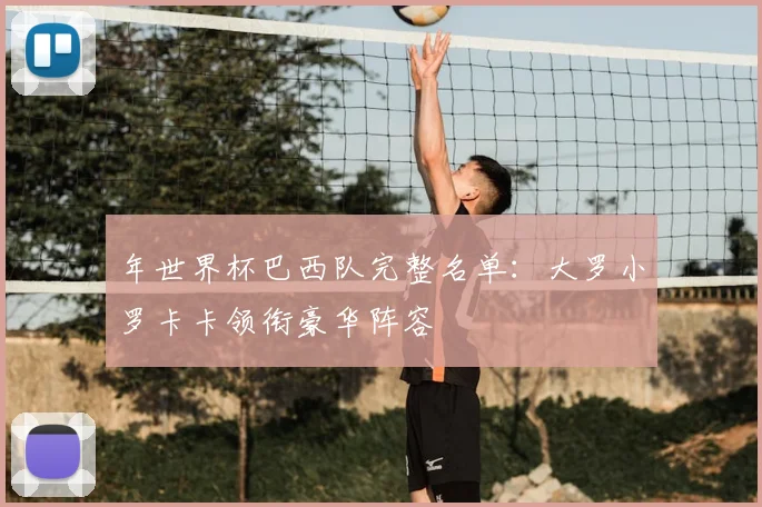 年世界杯巴西队完整名单：大罗小罗卡卡领衔豪华阵容